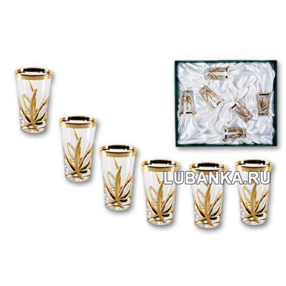 Набор для водки «Грацио» хрустальный