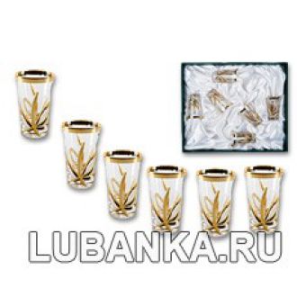 Набор для водки «Грацио» хрустальный