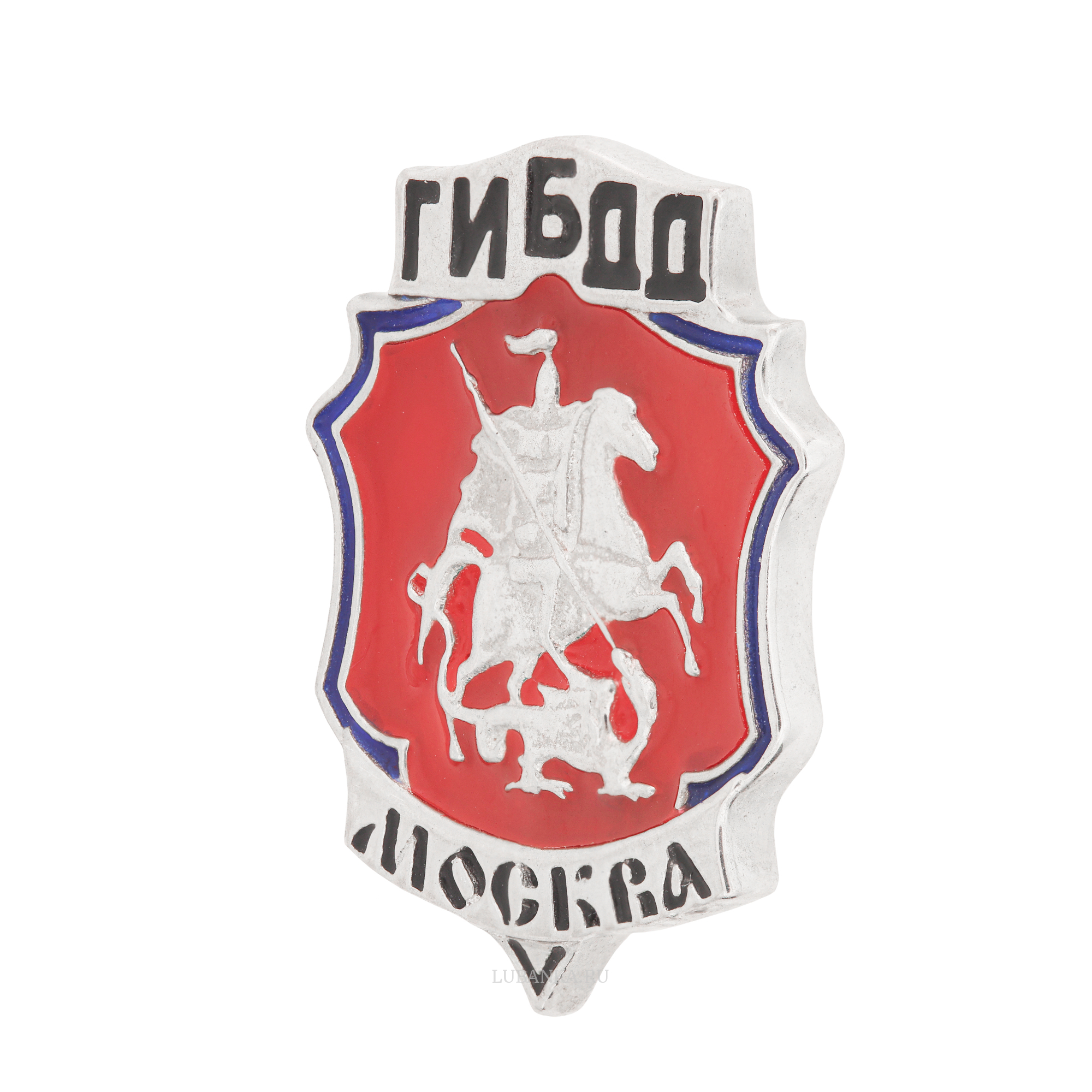 Значок ГИБДД серебро